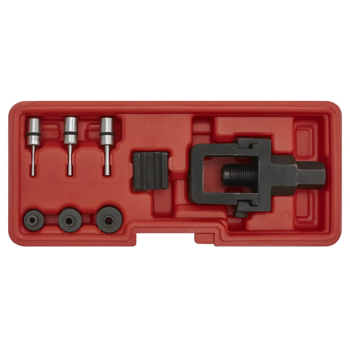 Sealey Heavy-Duty Motorcycle Chain Splitter & Riveting Tool Set 