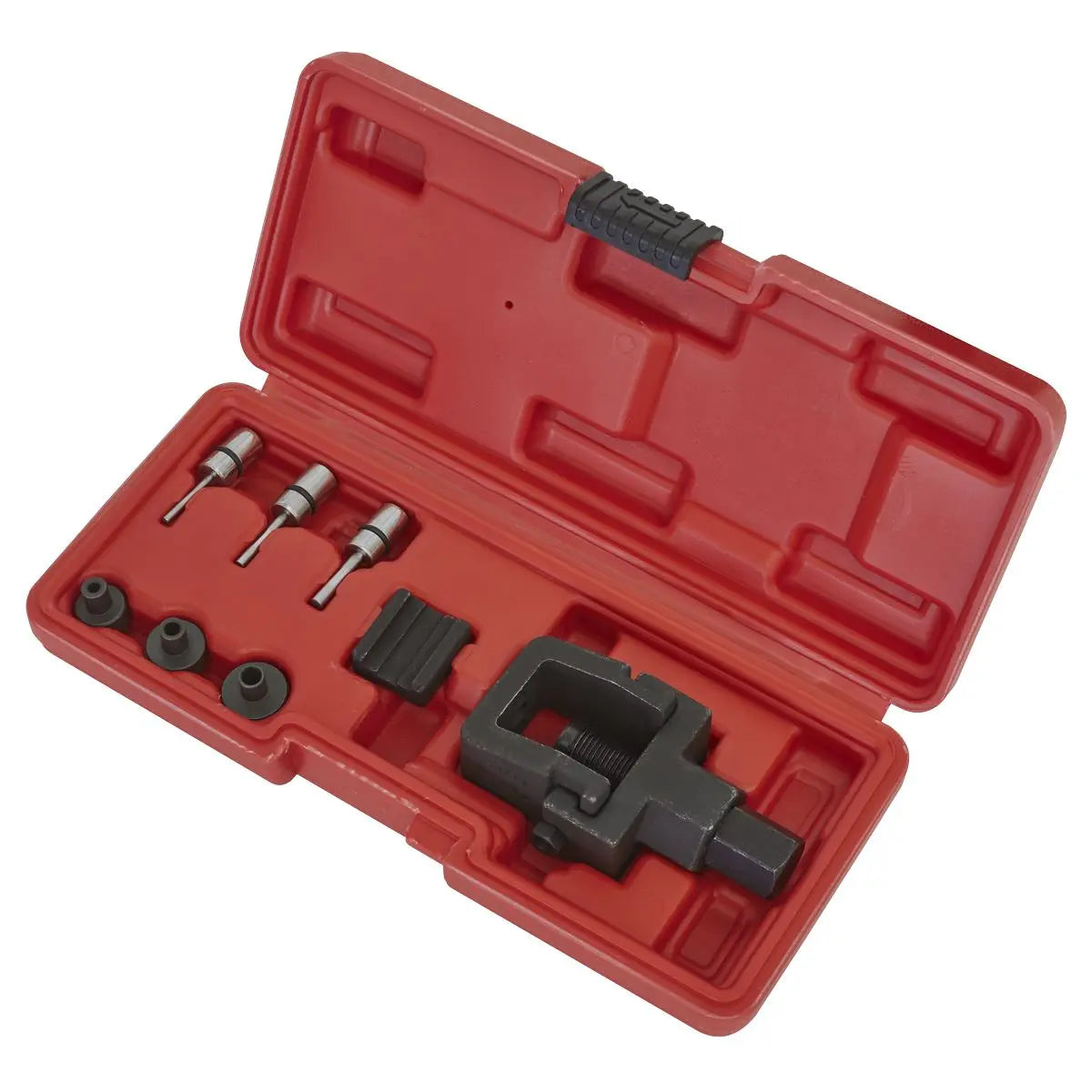 Sealey Heavy-Duty Motorcycle Chain Splitter & Riveting Tool Set 
