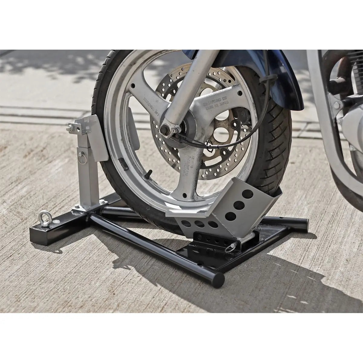 Sealey Heavy-Duty Motorcycle Front Wheel Chock 