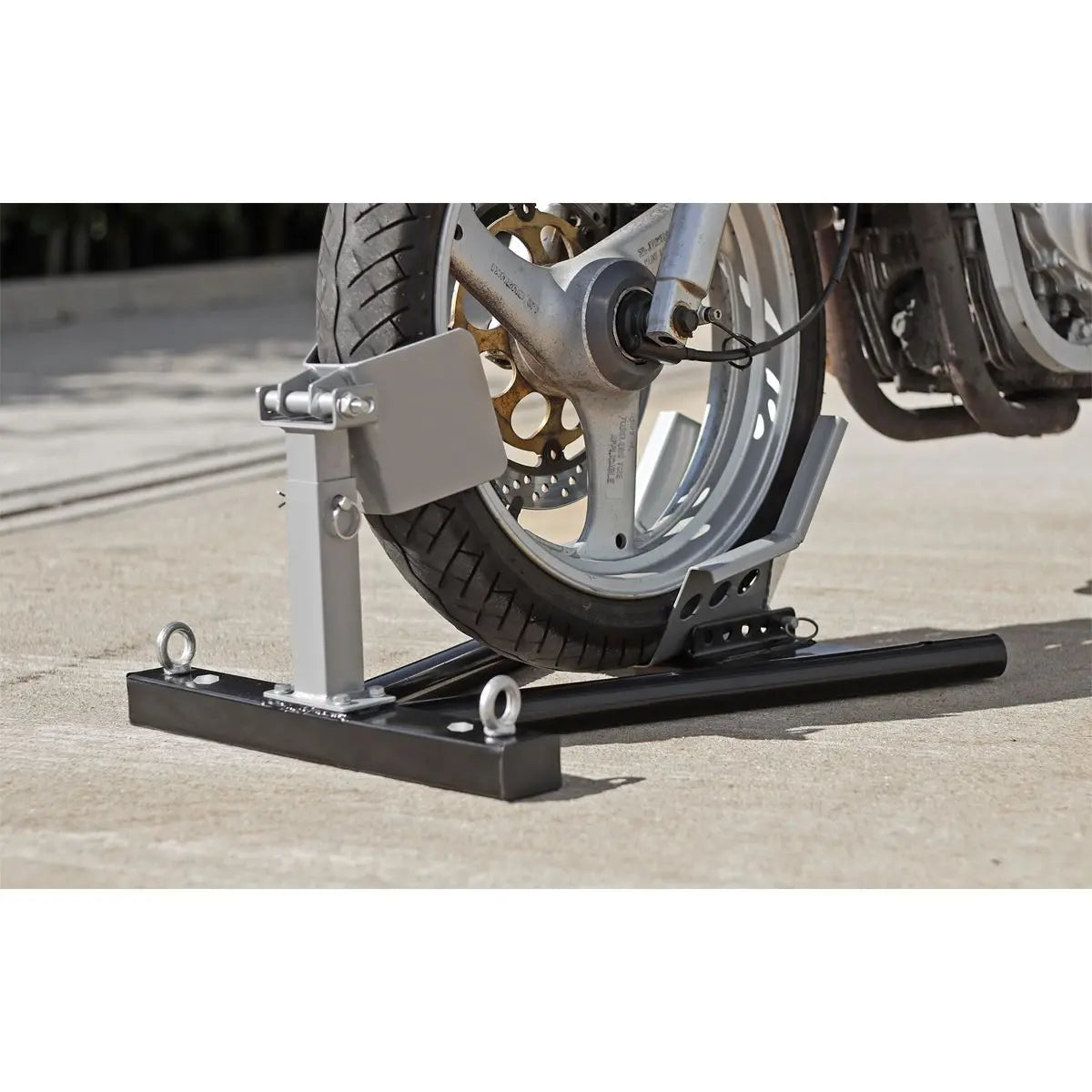 Sealey Heavy-Duty Motorcycle Front Wheel Chock 