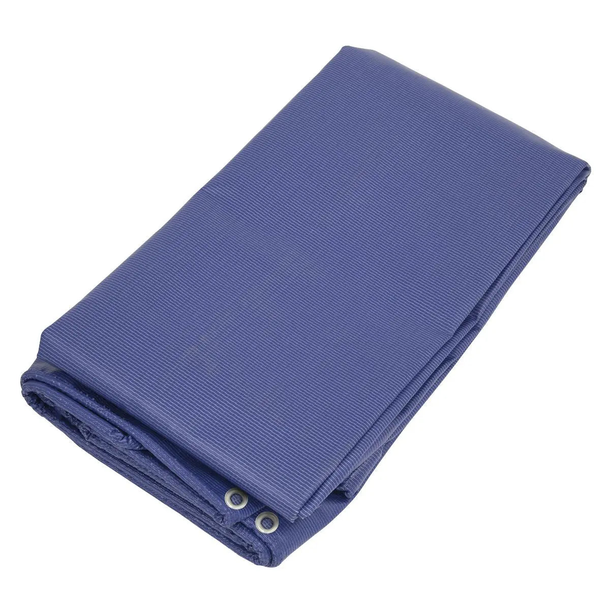 Sealey Heavy Duty PVC Tarpaulin 4.88 x 6.10m - Blue  White Rose Tools