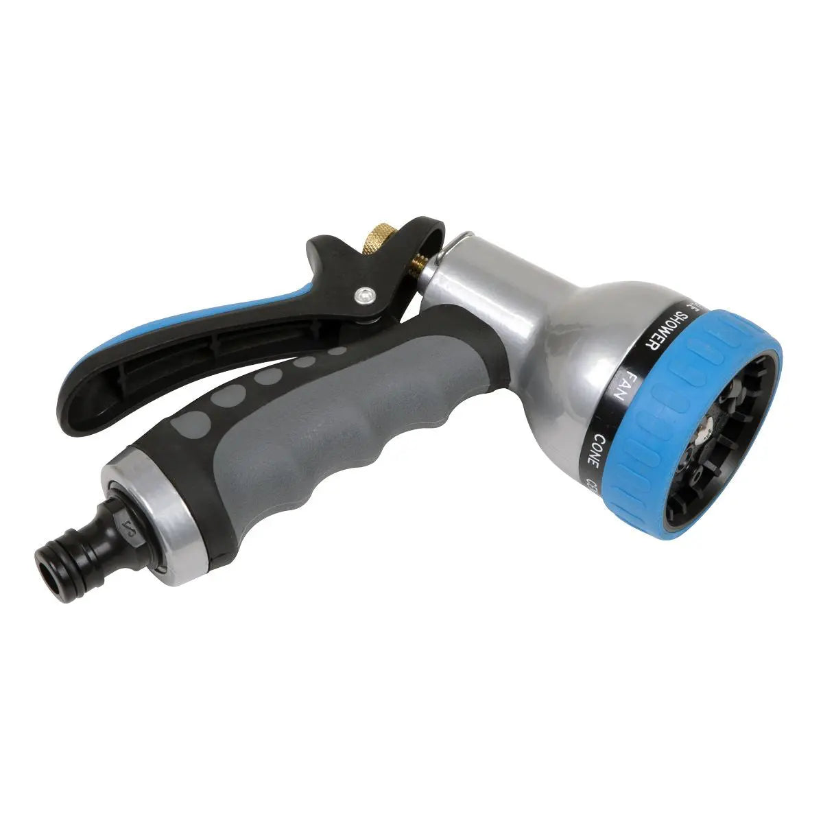 Sealey Heavy-Duty Retractable Water Hose Reel 15m Ø13mm ID Rubber Hose 