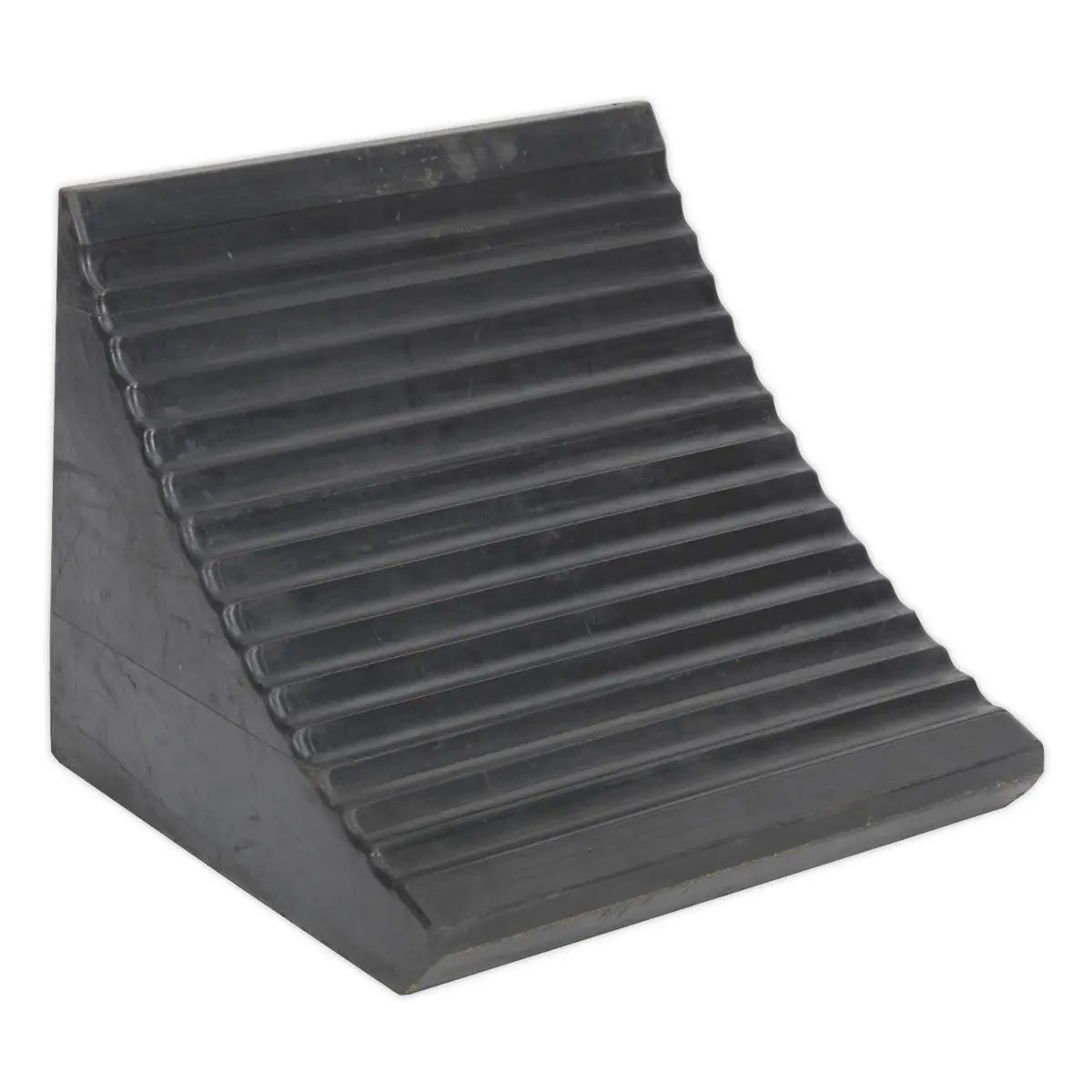 Sealey Heavy-Duty Rubber Wheel Chock - Single 