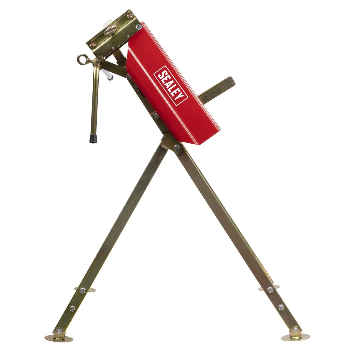 Sealey Heavy-Duty Sawhorse with Chainsaw Holder  White Rose Tools