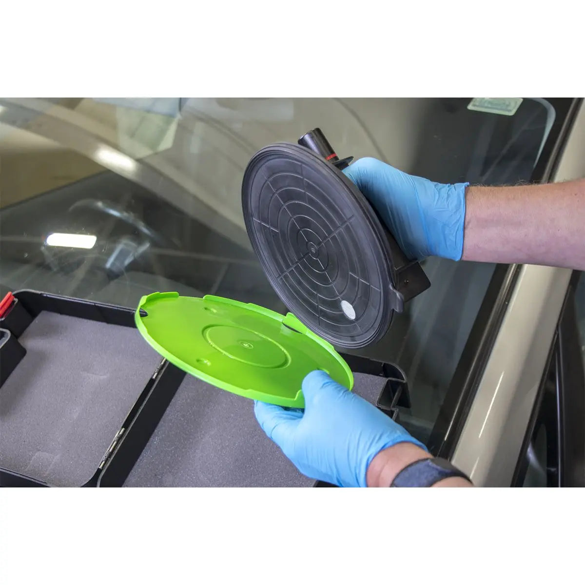 Sealey Heavy Lift Suction Cup with Vacuum Grip Indicator 