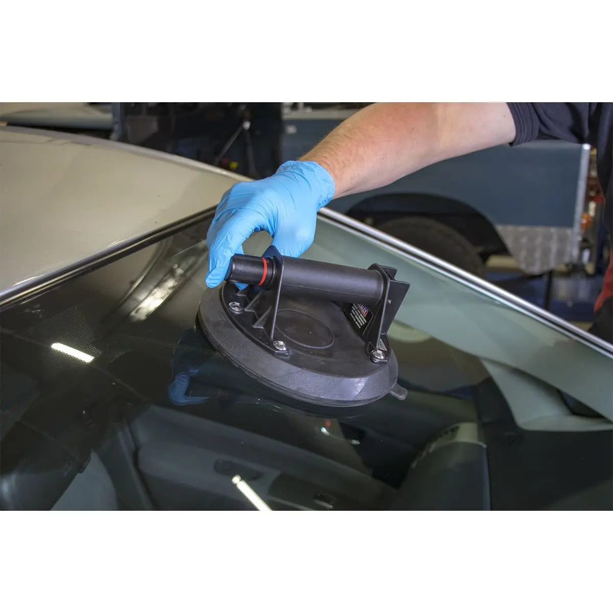 Sealey Heavy Lift Suction Cup with Vacuum Grip Indicator 