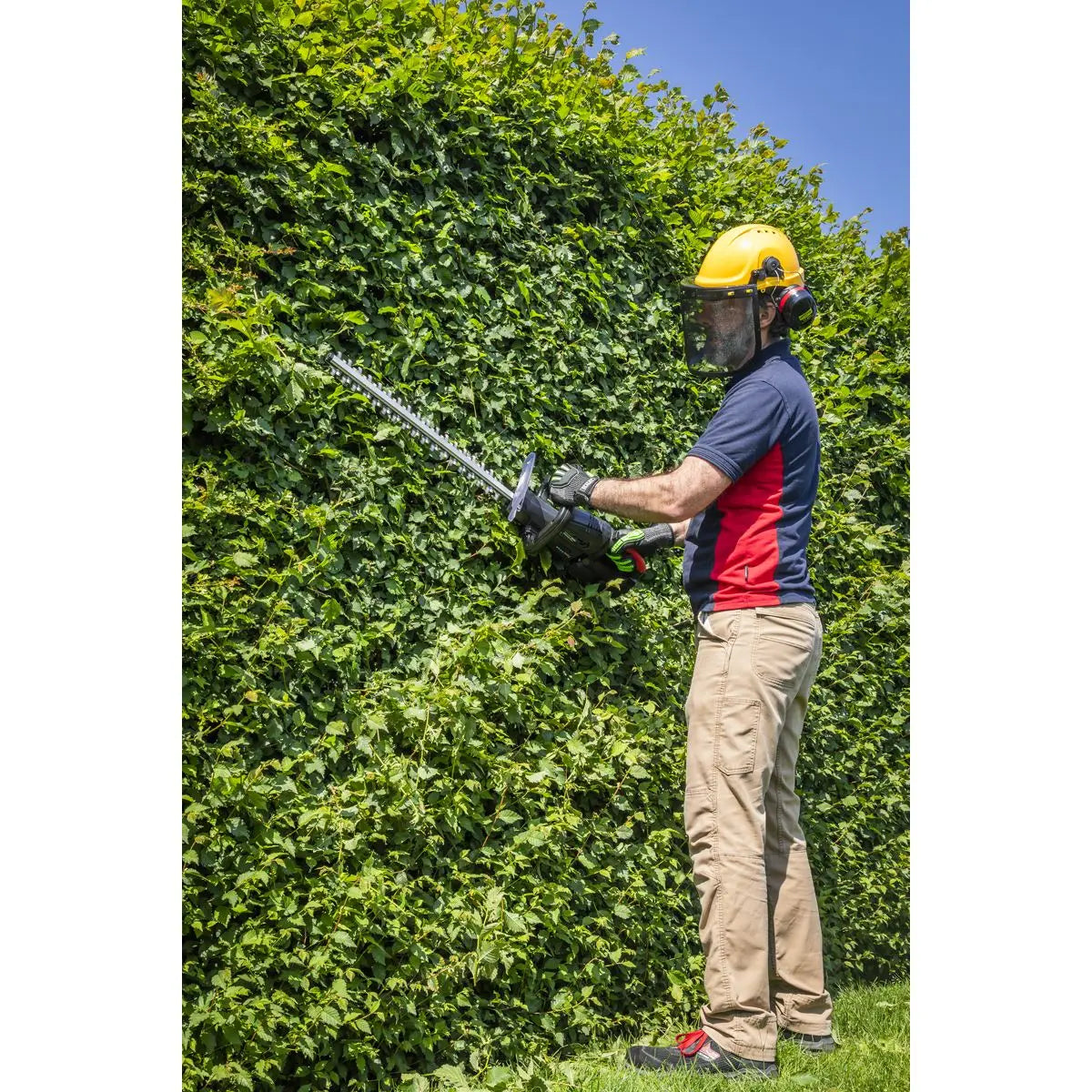 Sealey Hedge Trimmer Kit 40V 4Ah SV20 Series 52cm  White Rose Tools