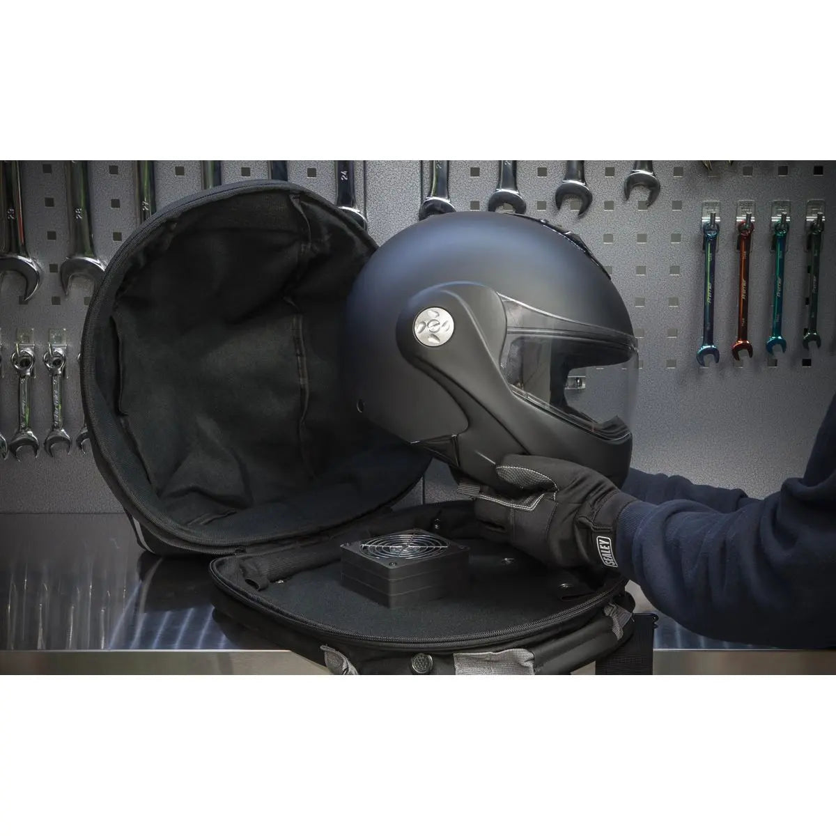 Sealey Helmet Cooling Bag  White Rose Tools