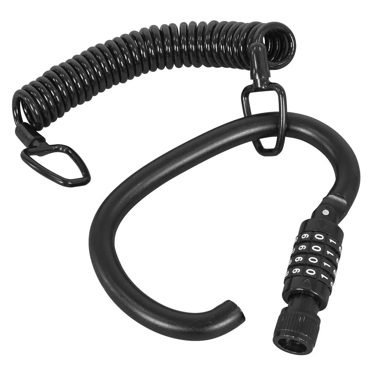 Sealey Helmet/Gear Lock With Cable  White Rose Tools