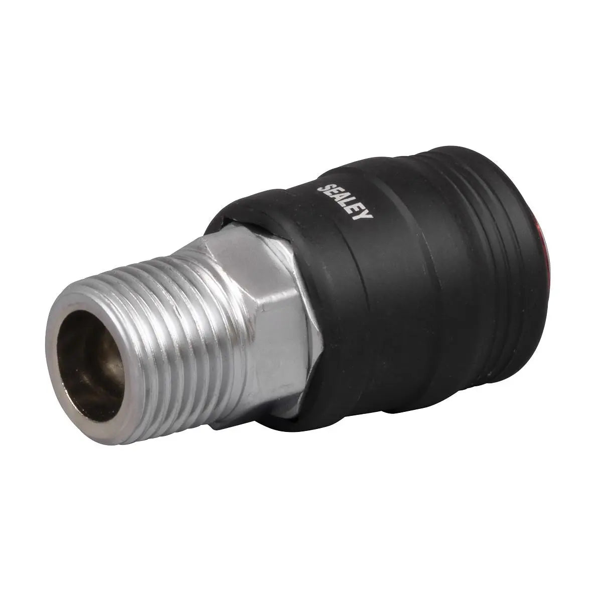 Sealey High Flow Coupling Body Male 1/2"BSPT  White Rose Tools