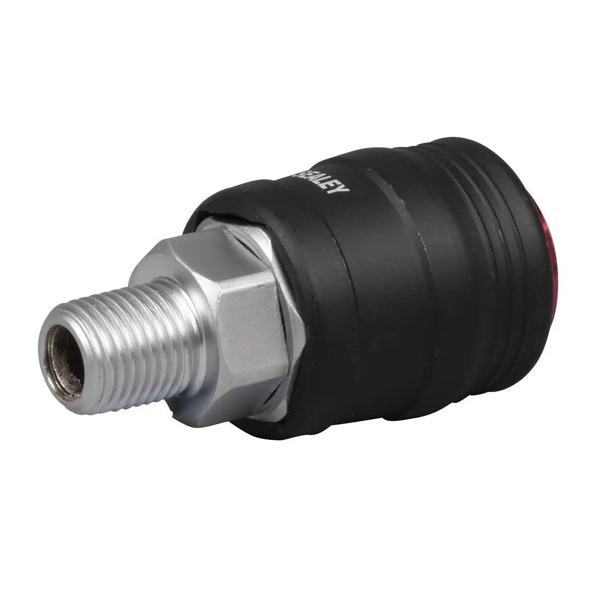 Sealey High Flow Coupling Body Male 1/4"BSPT  White Rose Tools