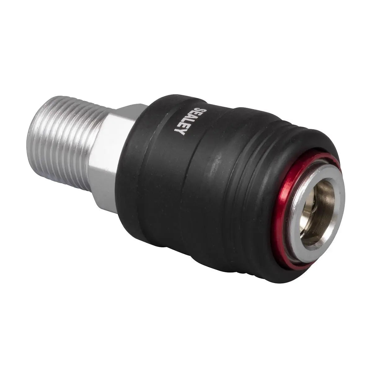 Sealey High Flow Coupling Body Male 3/8"BSPT  White Rose Tools
