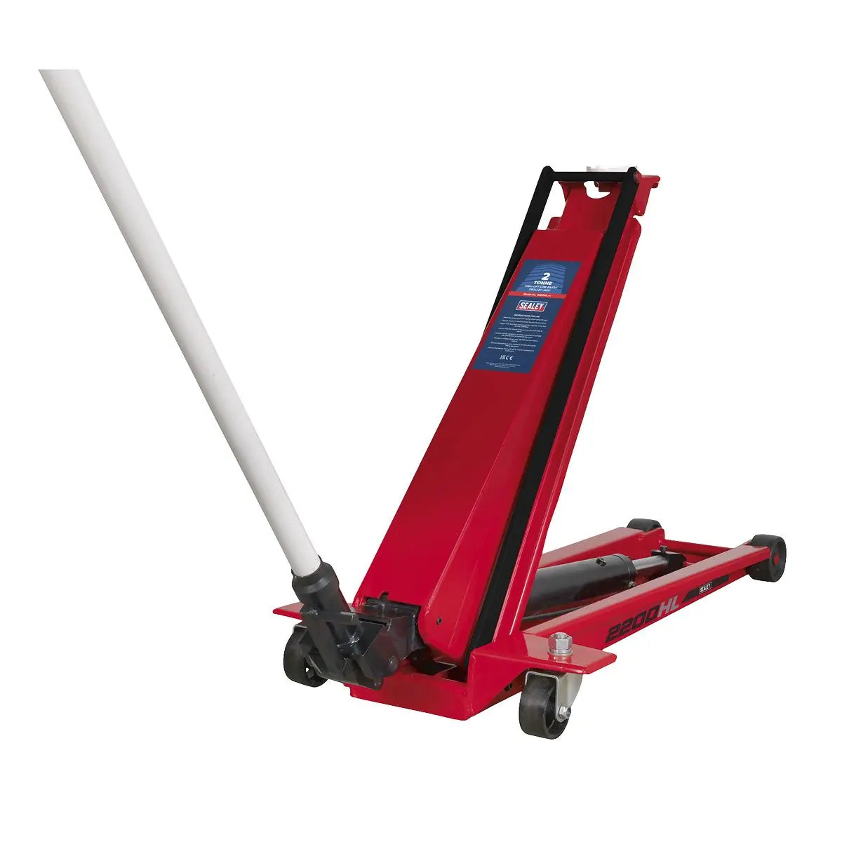 Sealey High Lift Low Profile Trolley Jack 2 Tonne 