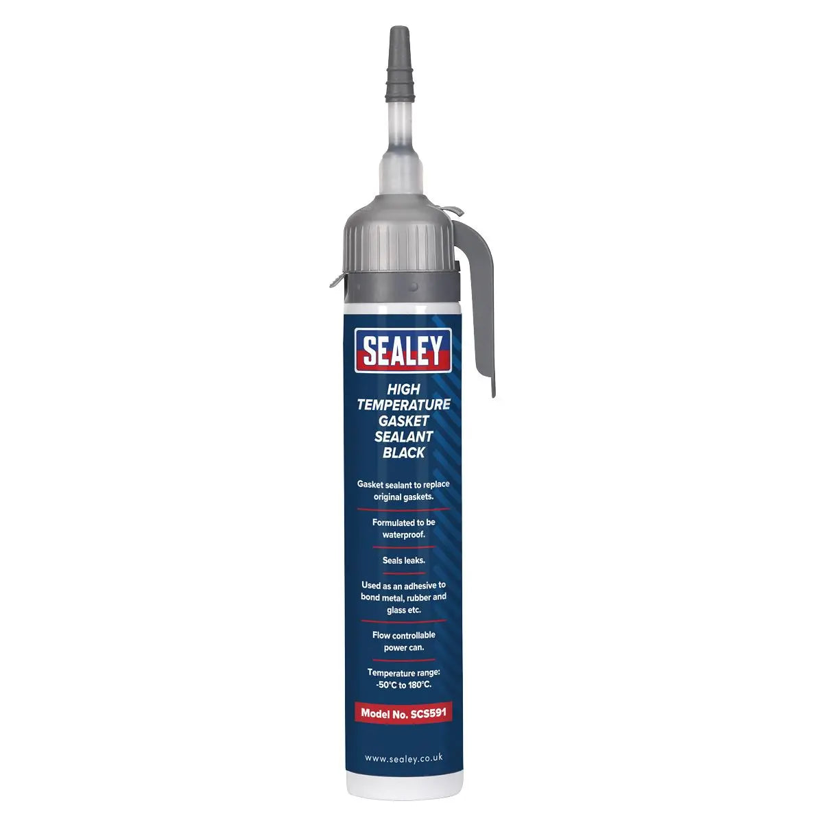 Sealey High Temperature Gasket Sealant Black 200ml 