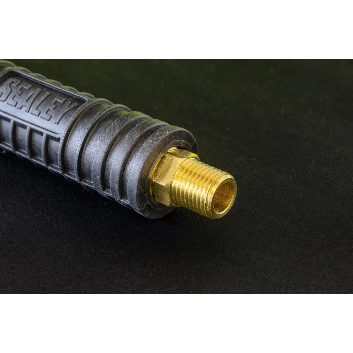 Sealey High-Visibility Air Hose with 1/4"BSP Unions 10m x 10mm  White Rose Tools