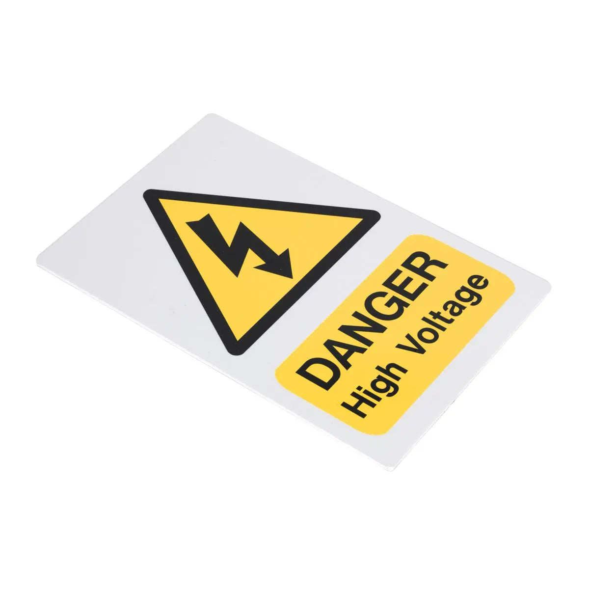 Sealey High Voltage Warning Sign 200 x 300mm 