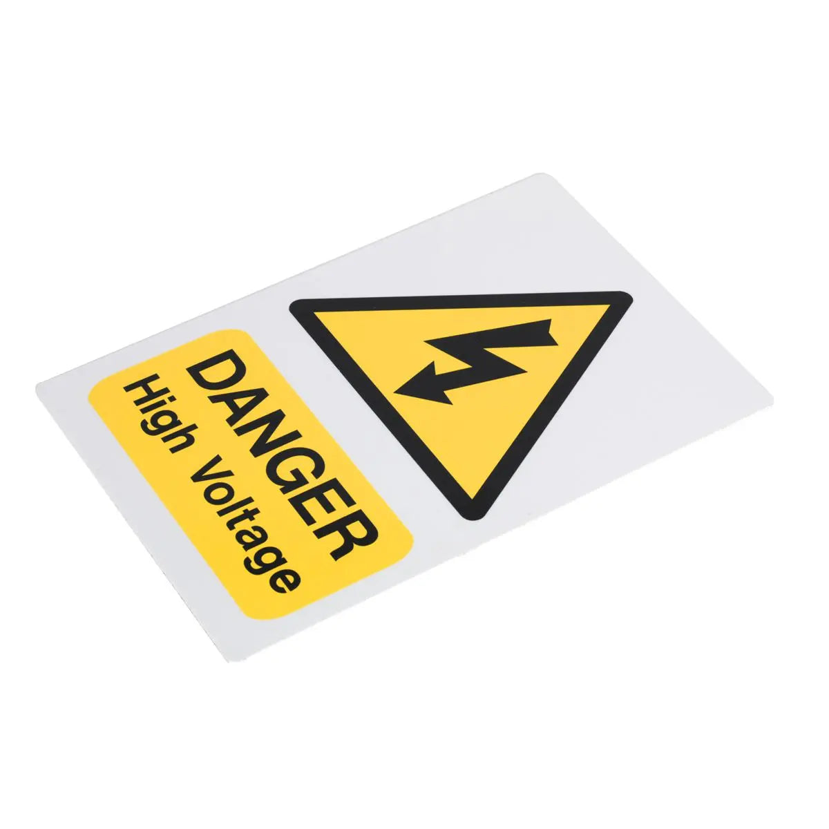 Sealey High Voltage Warning Sign 200 x 300mm 