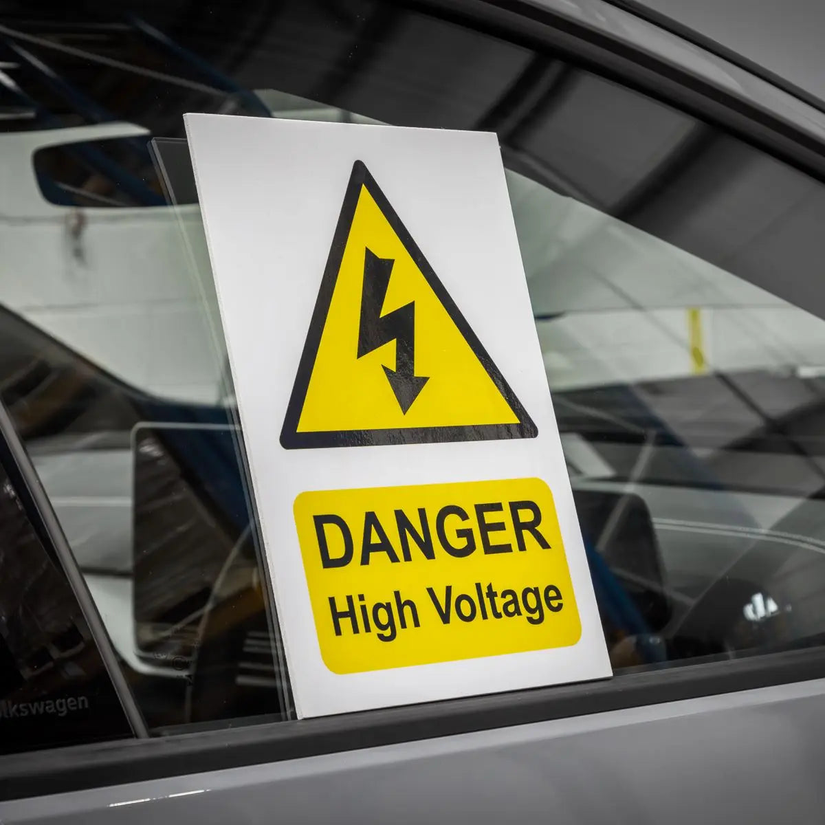 Sealey High Voltage Warning Sign 200 x 300mm 