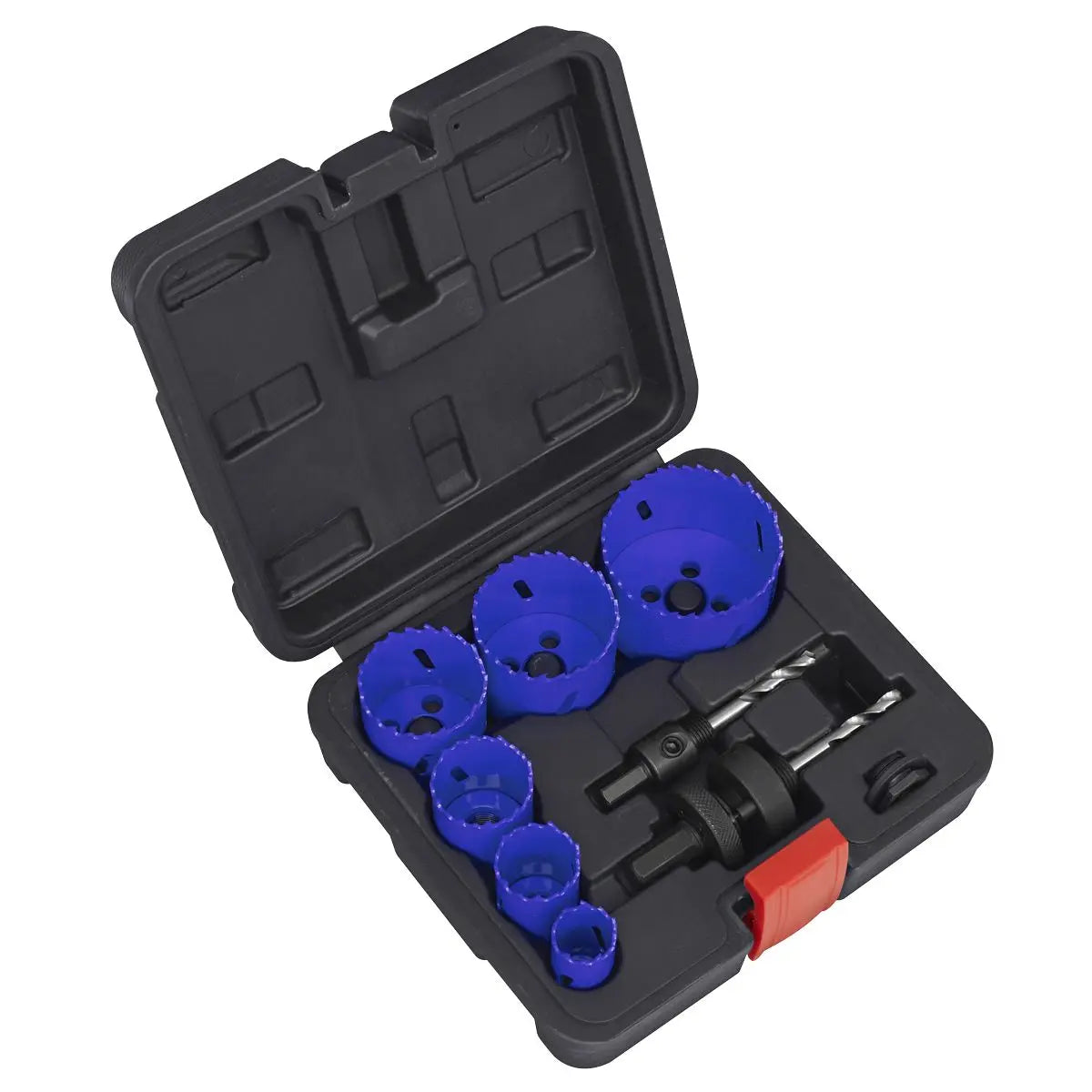 Sealey Hole Saw Kit 9pc - Electricians 