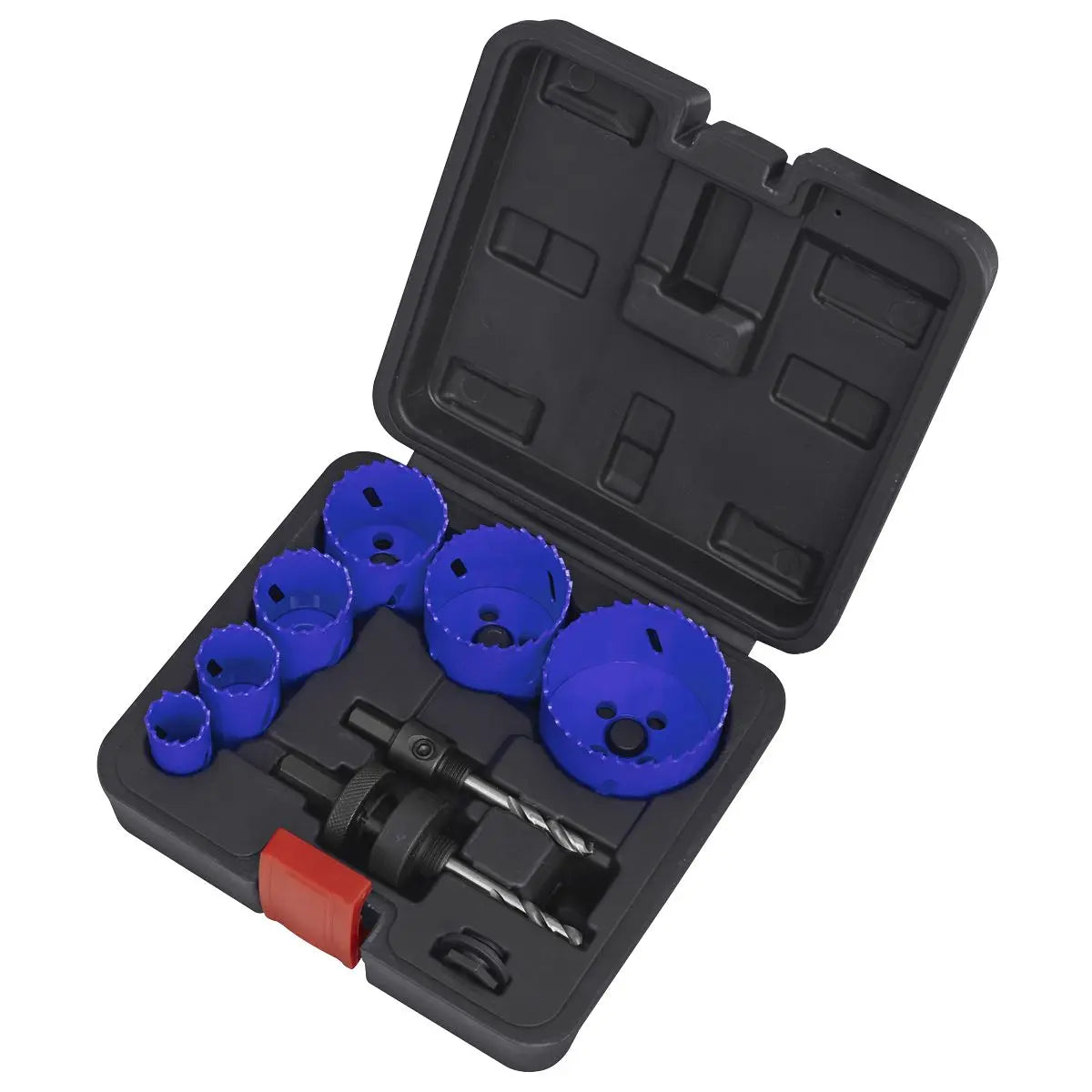 Sealey Hole Saw Kit 9pc - Electricians 