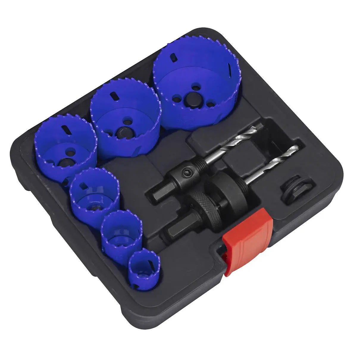 Sealey Hole Saw Kit 9pc - Electricians 