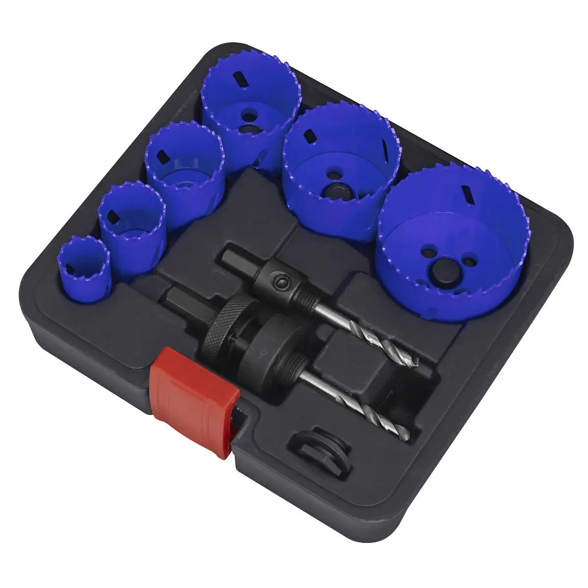 Sealey Hole Saw Kit 9pc - Electricians 