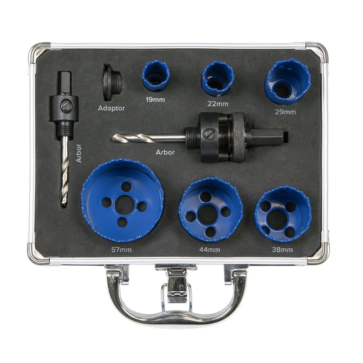 Sealey Hole Saw Kit 9pc - Plumbers 