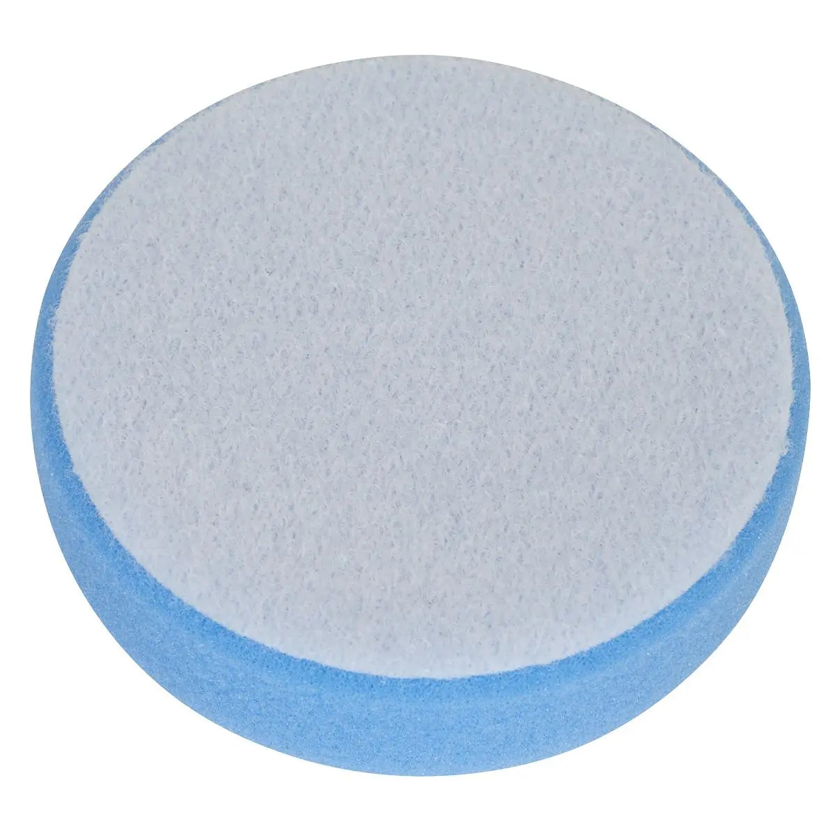 Sealey Hook and Loop Buffing and Polishing Foam Head 80mm x 25mm Blue Medium 