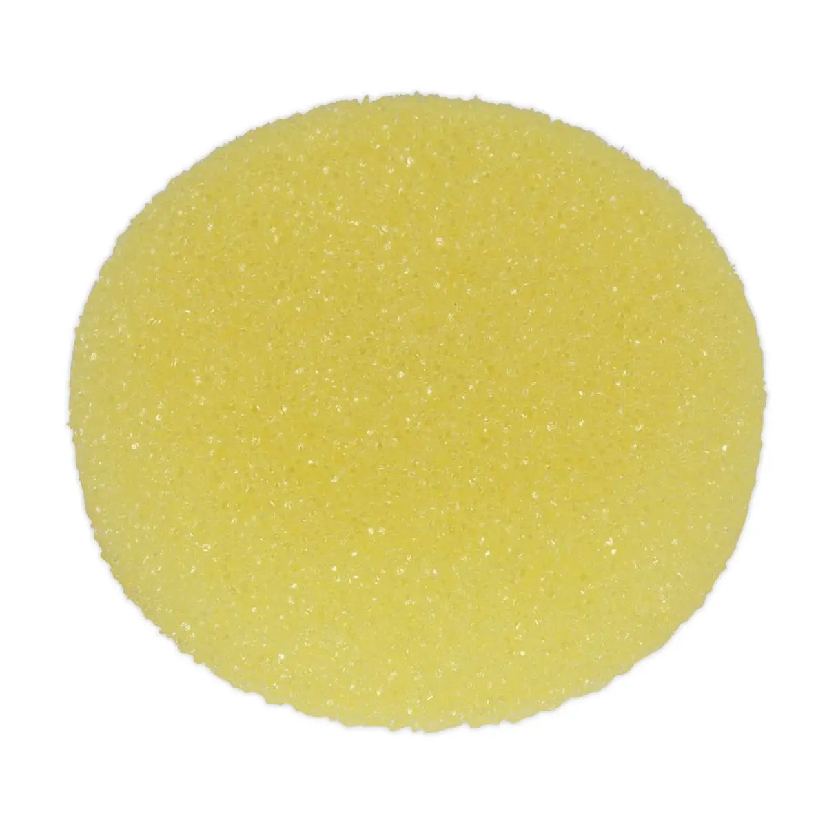 Sealey Hook and Loop Buffing and Polishing Foam Head 80mm x 25mm Yellow Coarse 