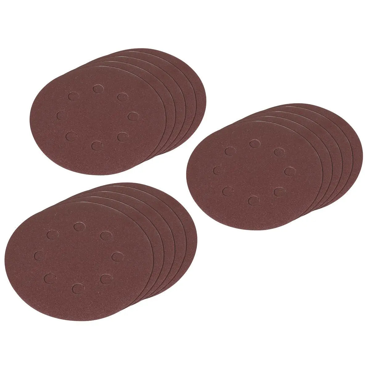 Sealey Hook-and-Loop Sanding Disc Set Ø125mm  White Rose Tools