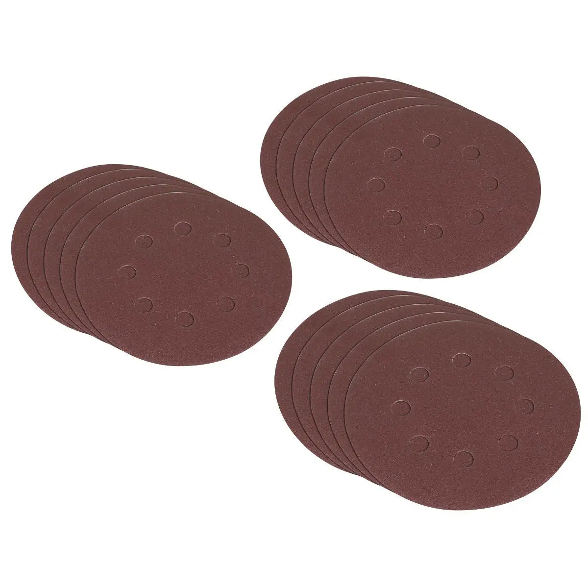 Sealey Hook-and-Loop Sanding Disc Set Ø125mm  White Rose Tools