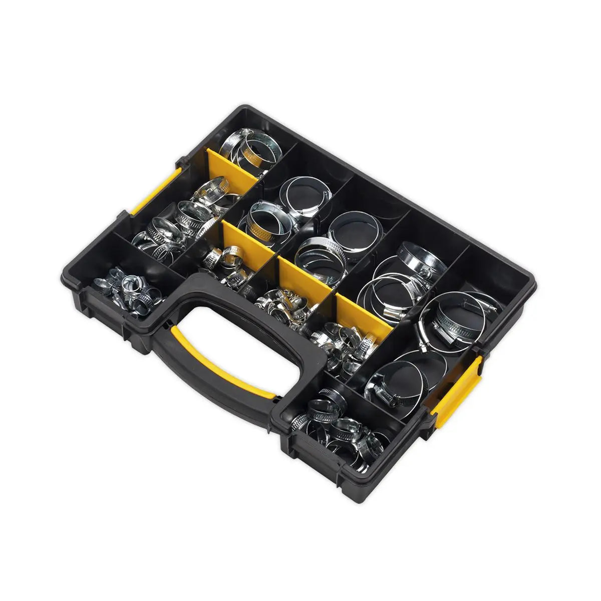 Sealey Hose Clip Assortment 85pc Ø8-57mm 