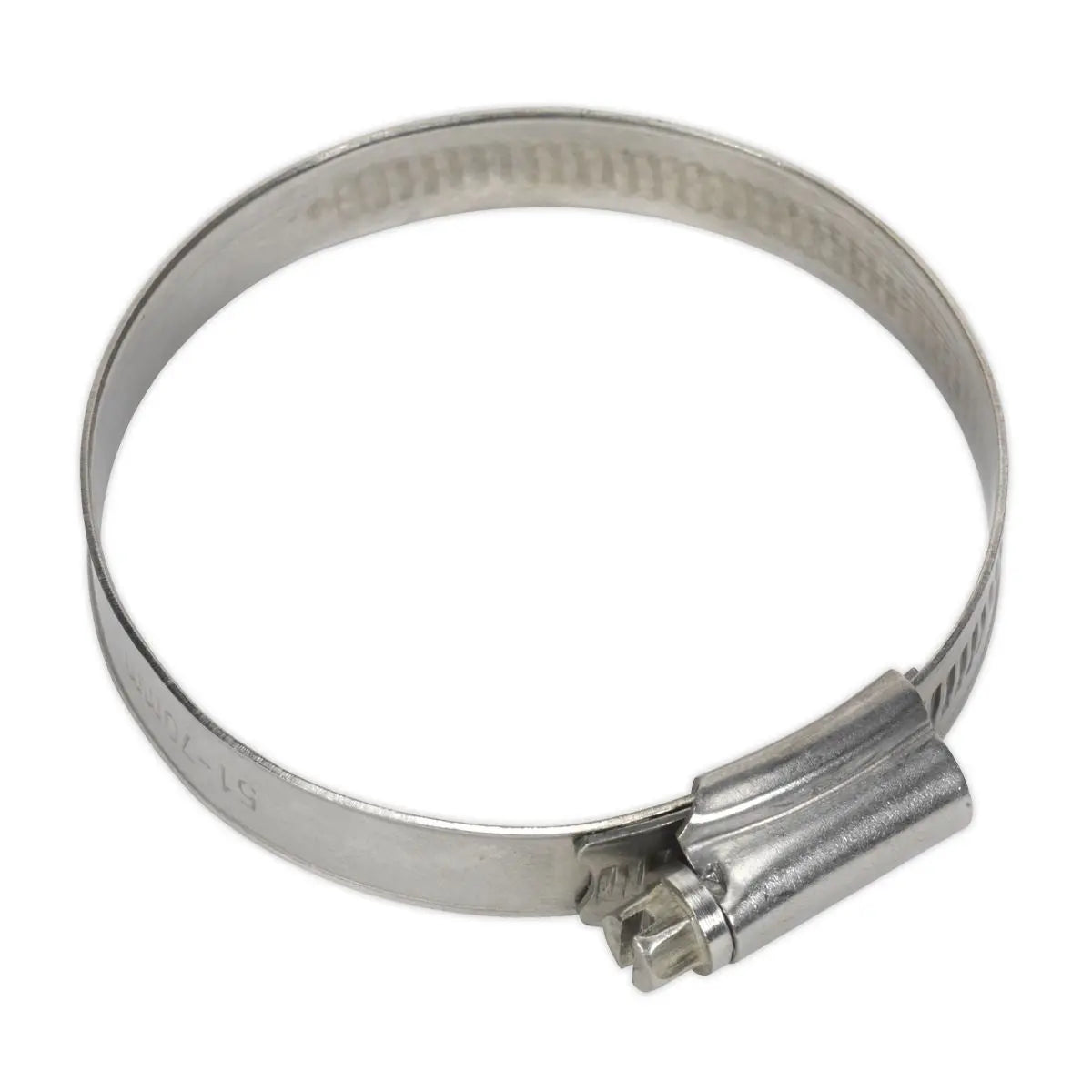 Sealey Hose Clip Stainless Steel Ø51-70mm Pack of 10 