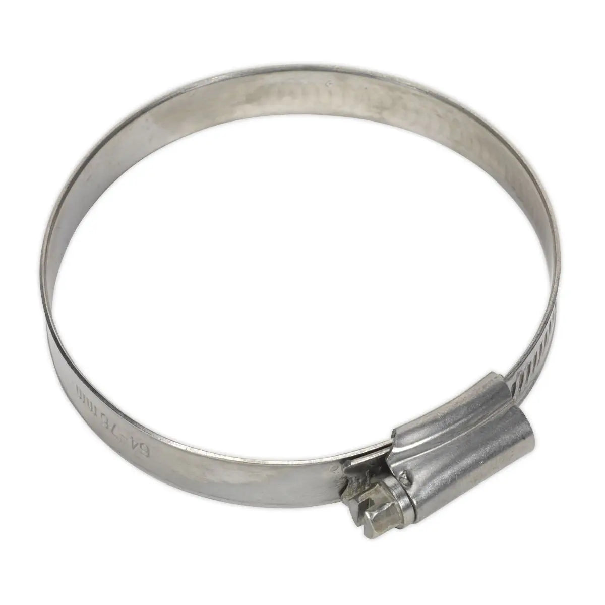 Sealey Hose Clip Stainless Steel Ø64-76mm Pack of 10 