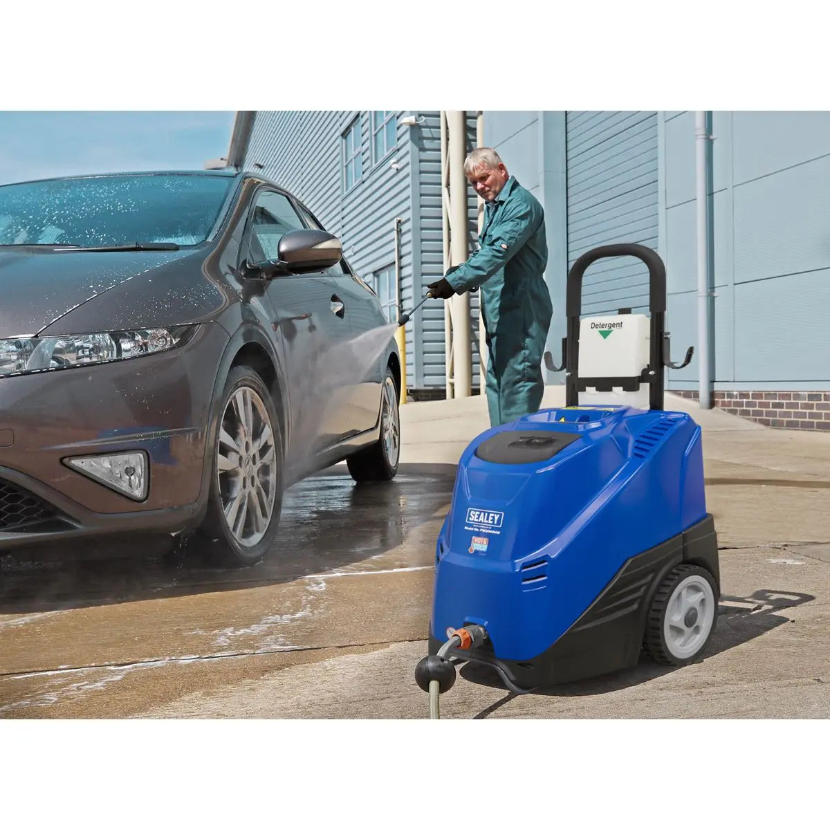 Sealey Hot Water Pressure Washer 135bar 230V 
