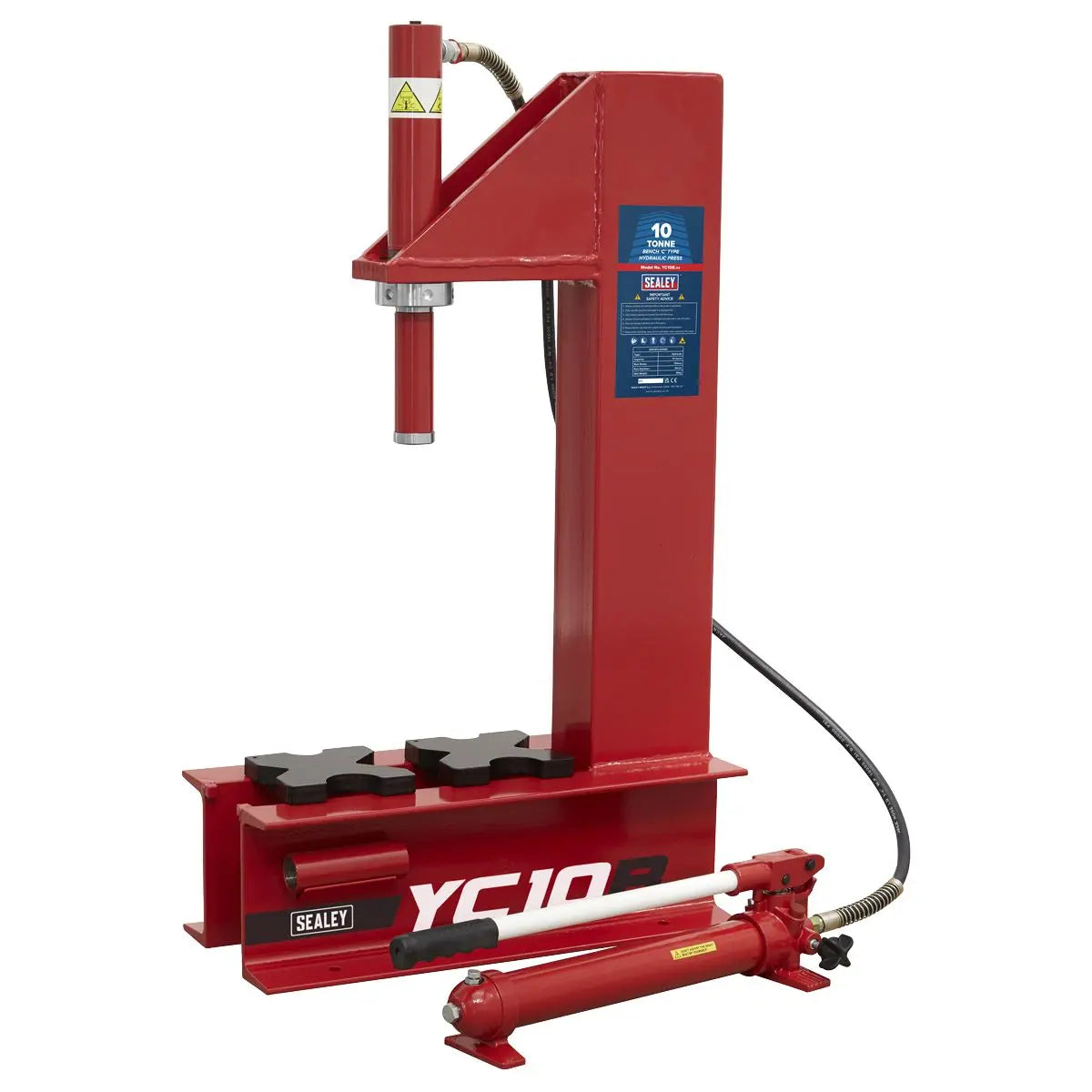 Sealey Hydraulic Bench 'C' Type Press 10 Tonne 