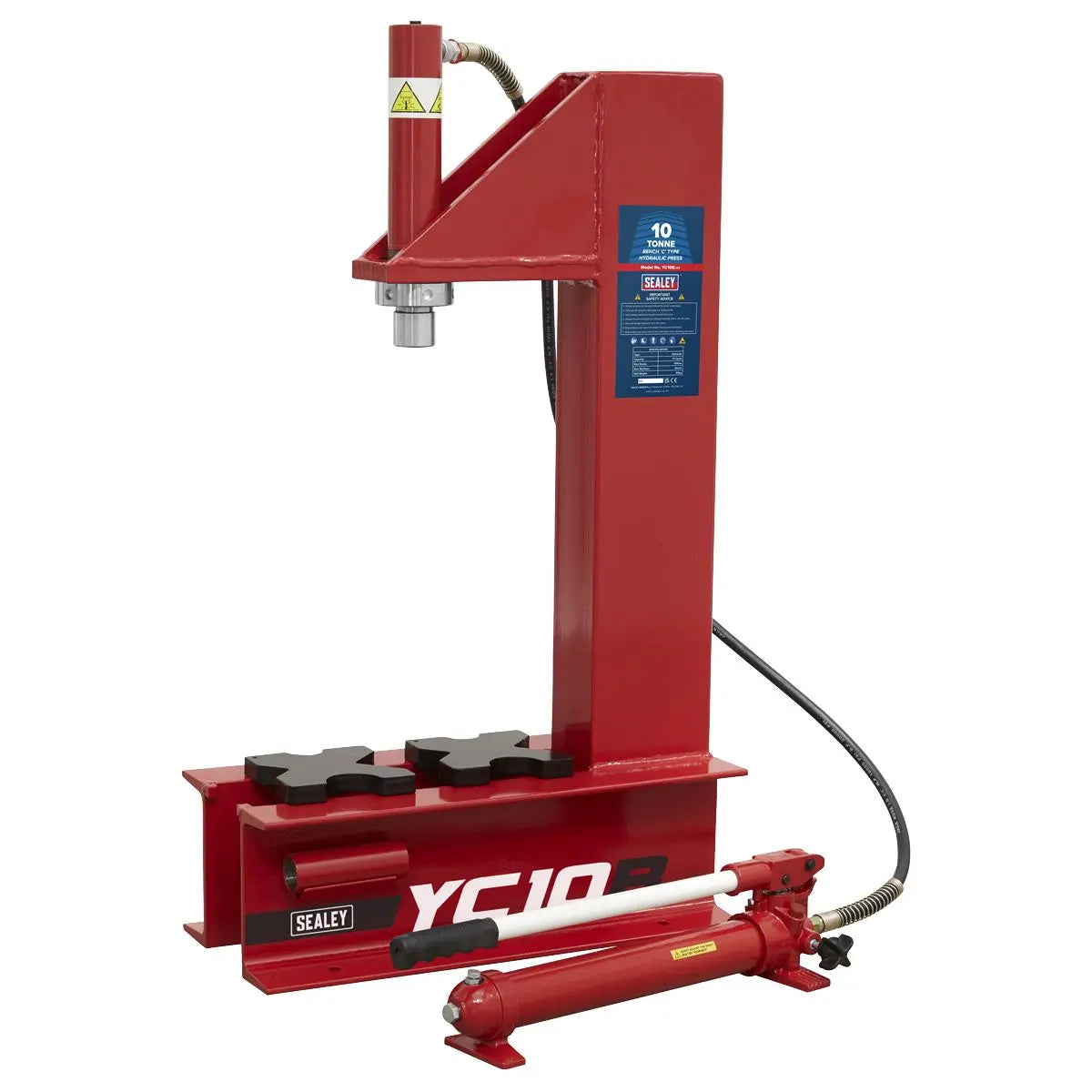 Sealey Hydraulic Bench 'C' Type Press 10 Tonne 