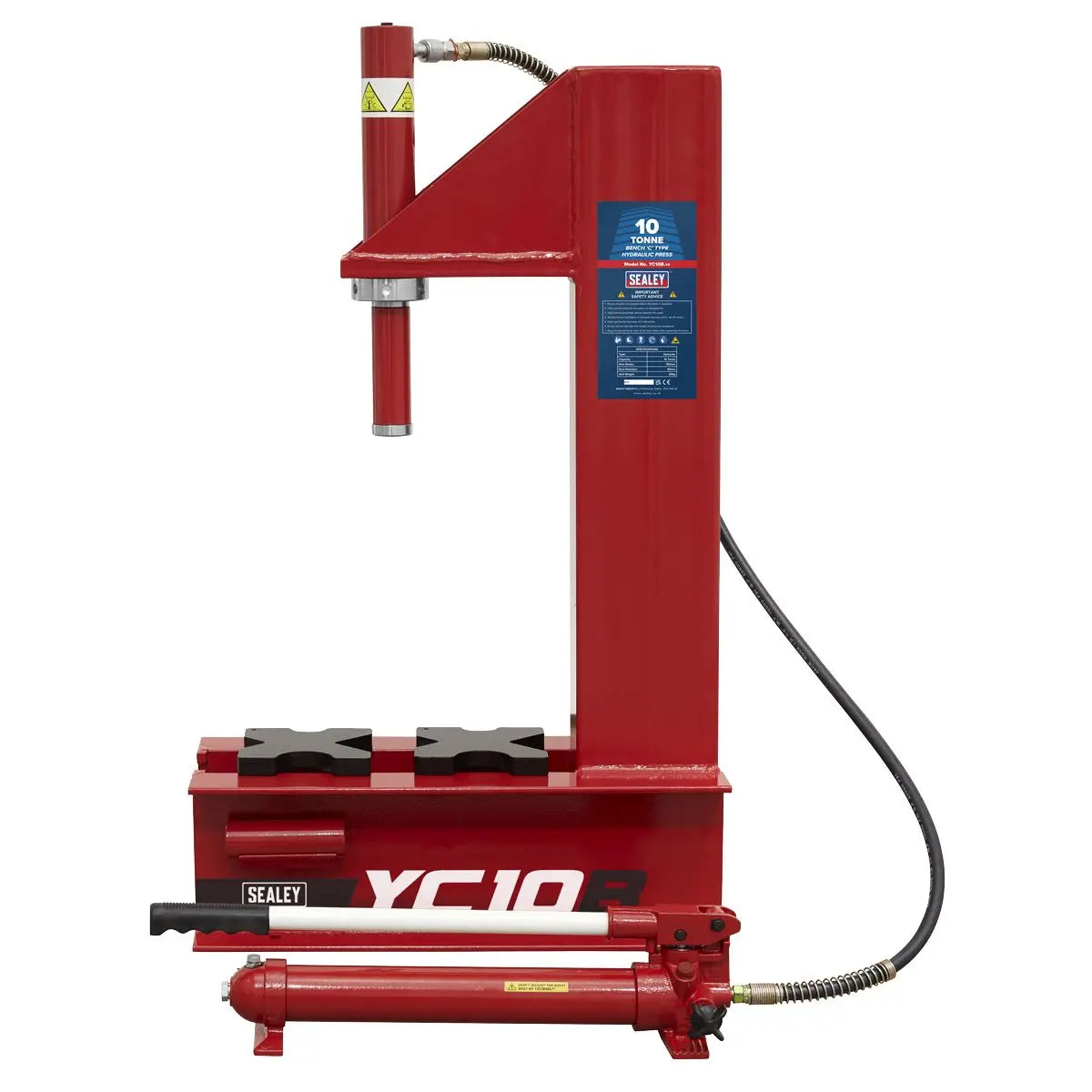 Sealey Hydraulic Bench 'C' Type Press 10 Tonne 