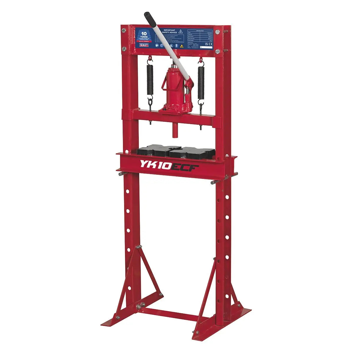 Sealey Hydraulic Floor Type Press 10 Tonne 