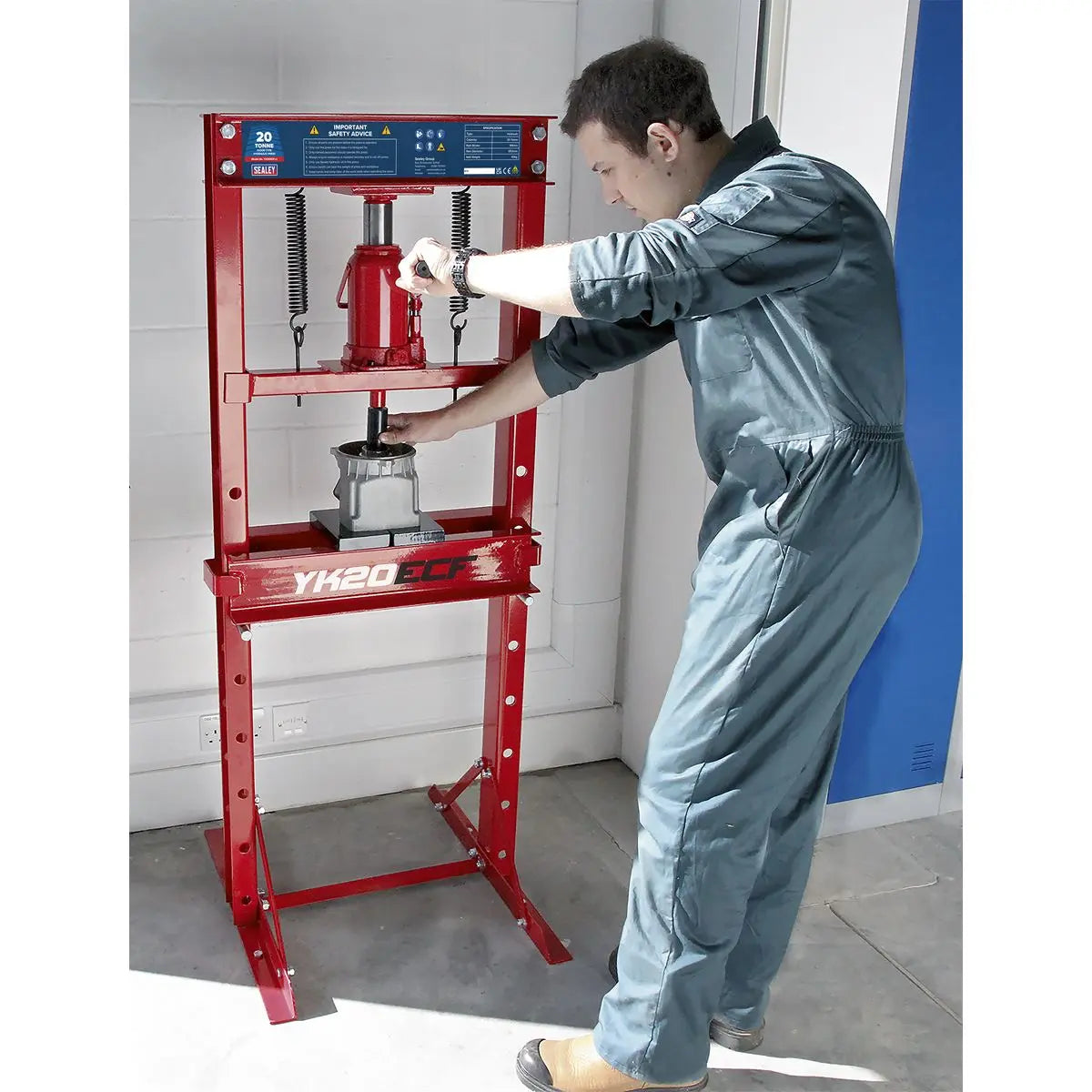 Sealey Hydraulic Floor Type Press 20 Tonne 