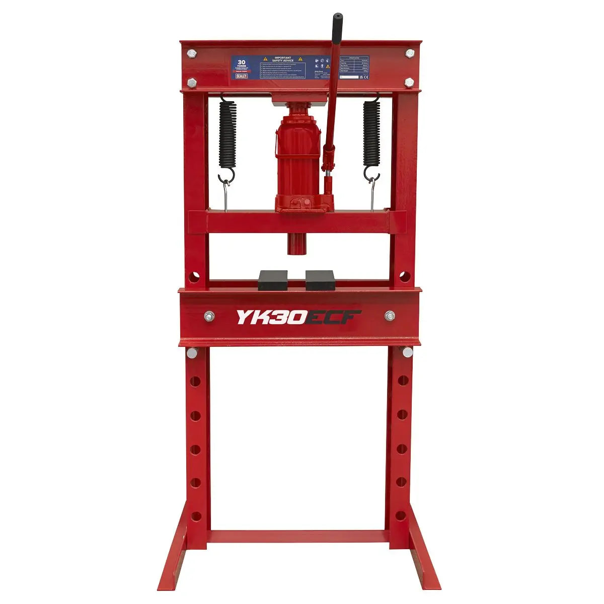 Sealey Hydraulic Floor Type Press 30 Tonne  White Rose Tools