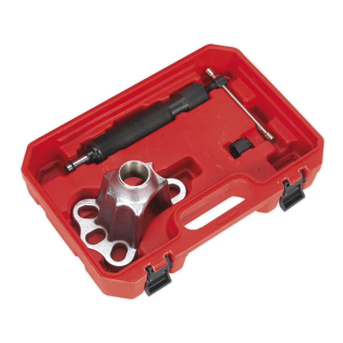 Sealey Hydraulic Hub Puller Set 10 Tonne Ram for Four and Five Stud Hubs 