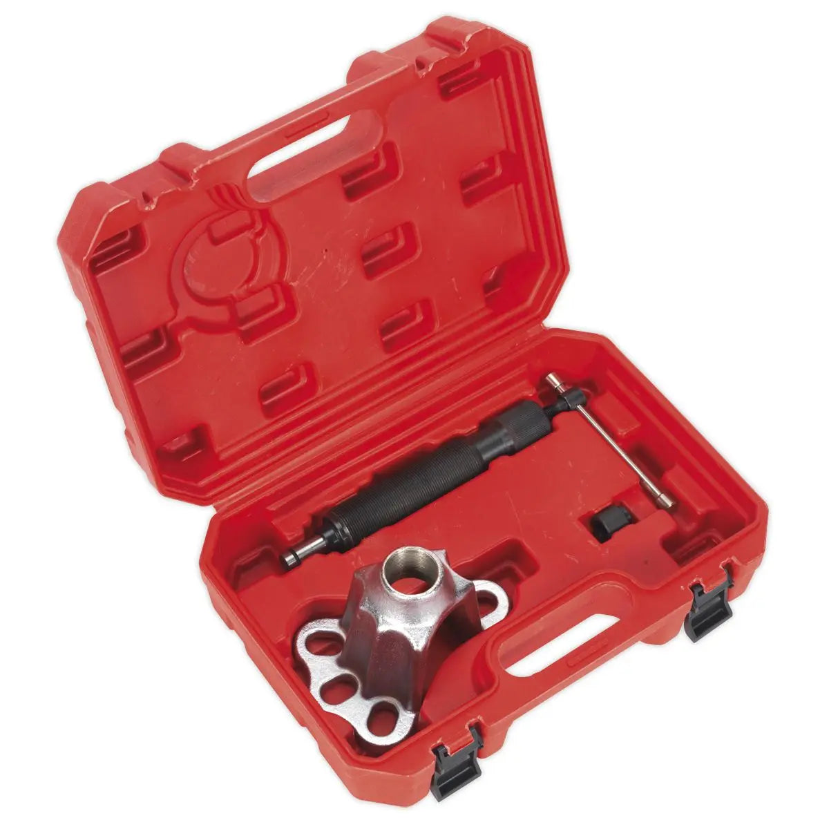Sealey Hydraulic Hub Puller Set 10 Tonne Ram for Four and Five Stud Hubs 