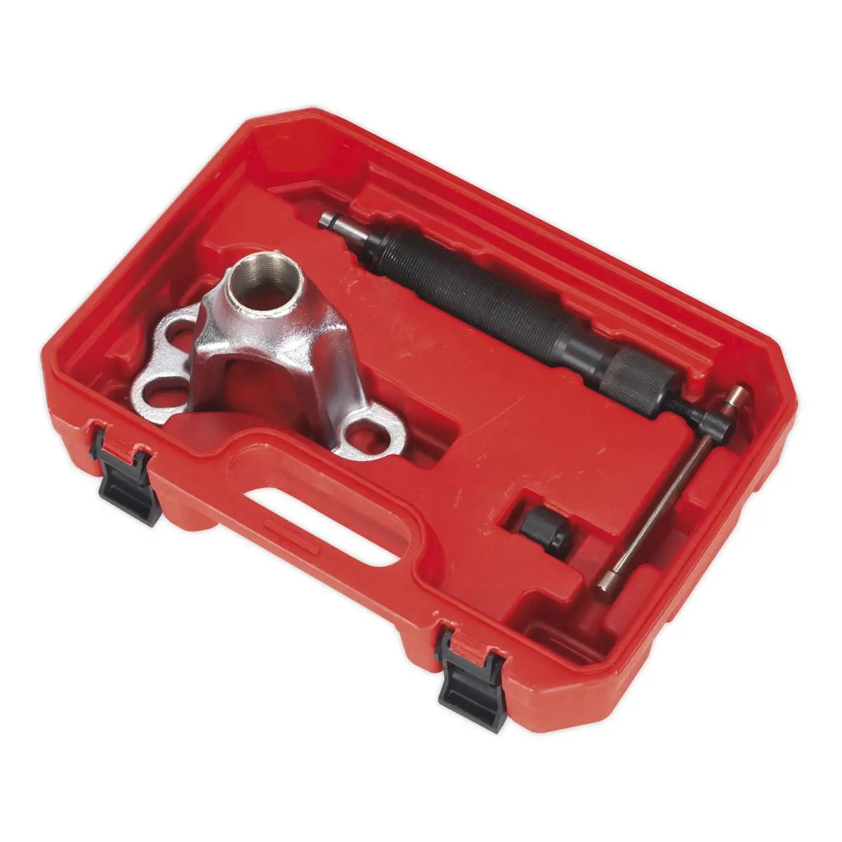 Sealey Hydraulic Hub Puller Set 10 Tonne Ram for Four and Five Stud Hubs 