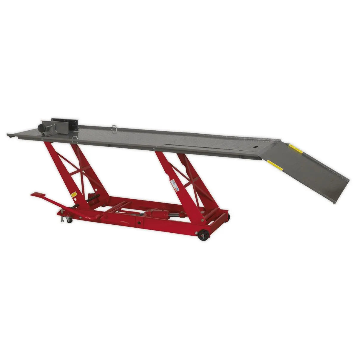 Sealey Hydraulic Motorcycle Lift 454kg Capacity 