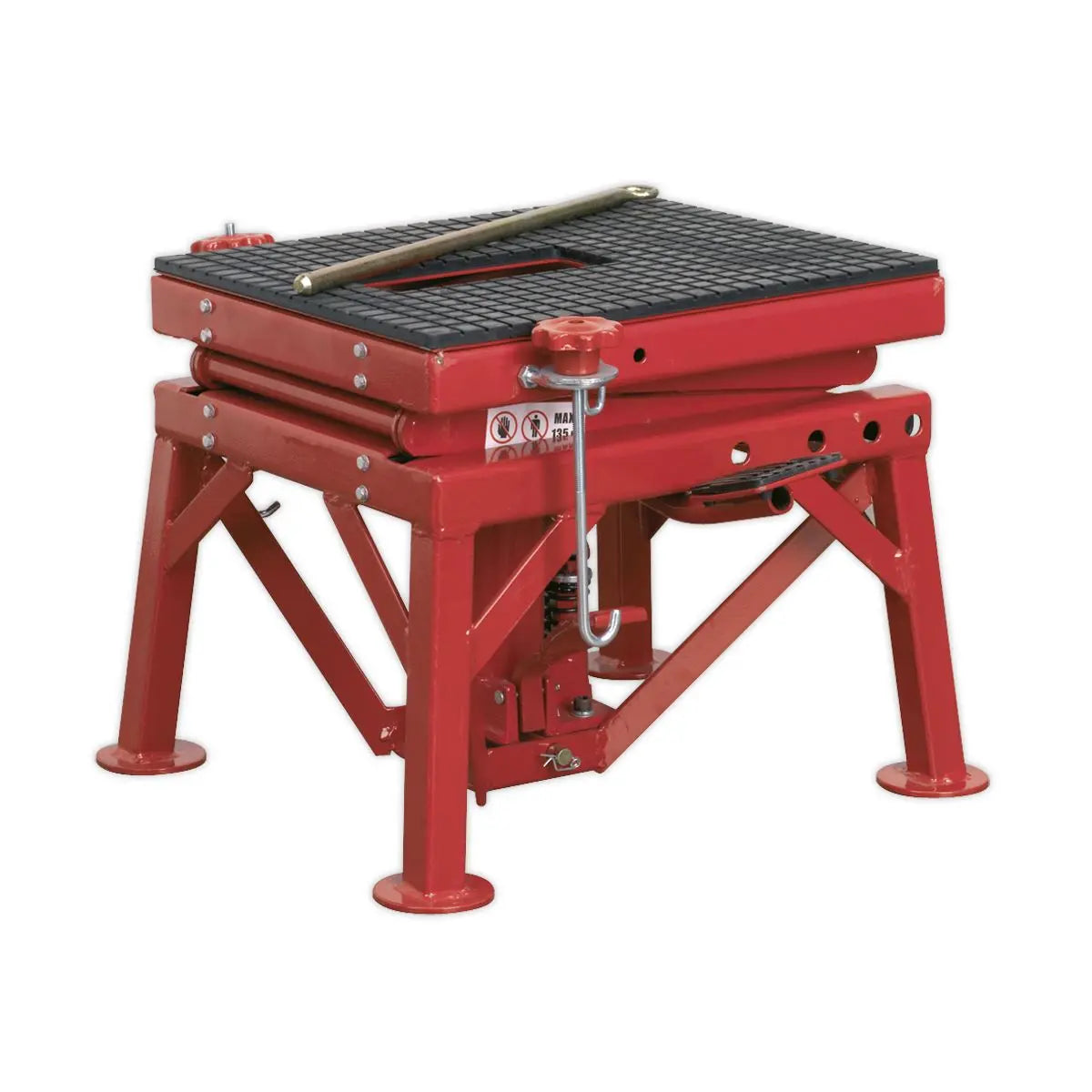 Sealey Hydraulic Motorcycle Lift Off-Road/Trials Bikes 135kg Capacity 
