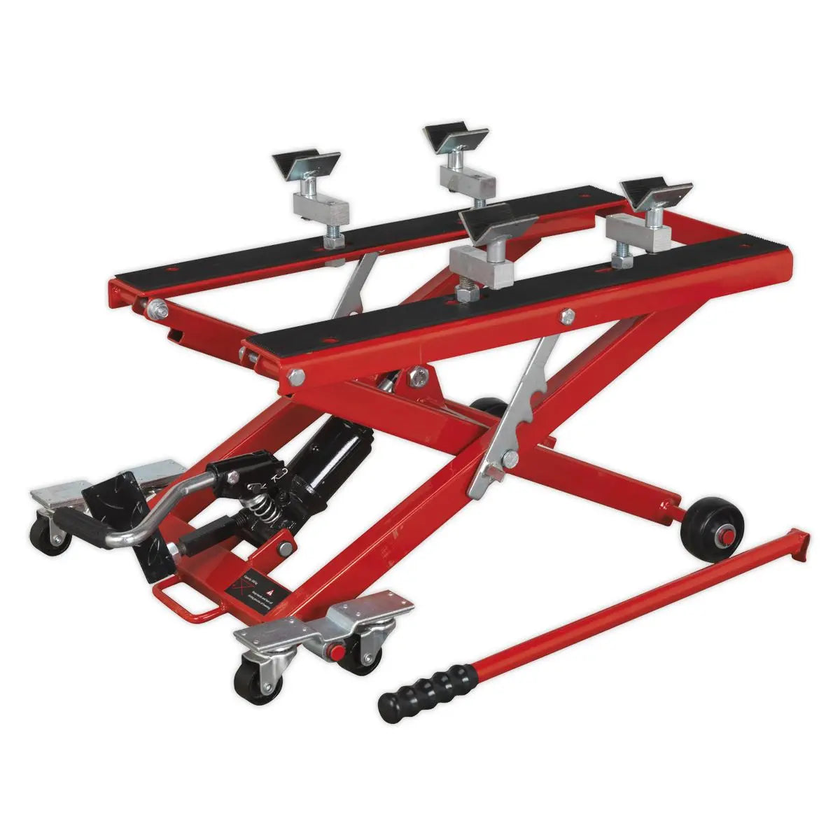 Sealey Hydraulic Motorcycle & Quad Scissor Lift 500kg Capacity 