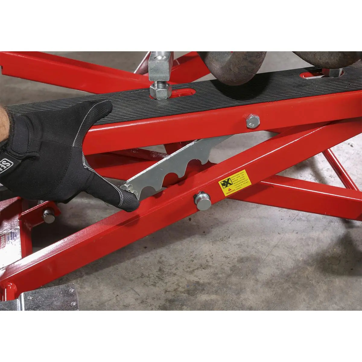 Sealey Hydraulic Motorcycle & Quad Scissor Lift 500kg Capacity 