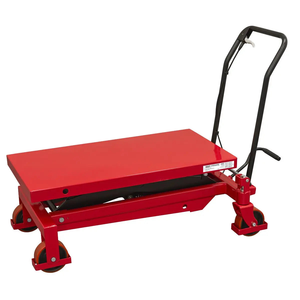 Sealey Hydraulic Scissor Lift Platform Table 1000kg  White Rose Tools