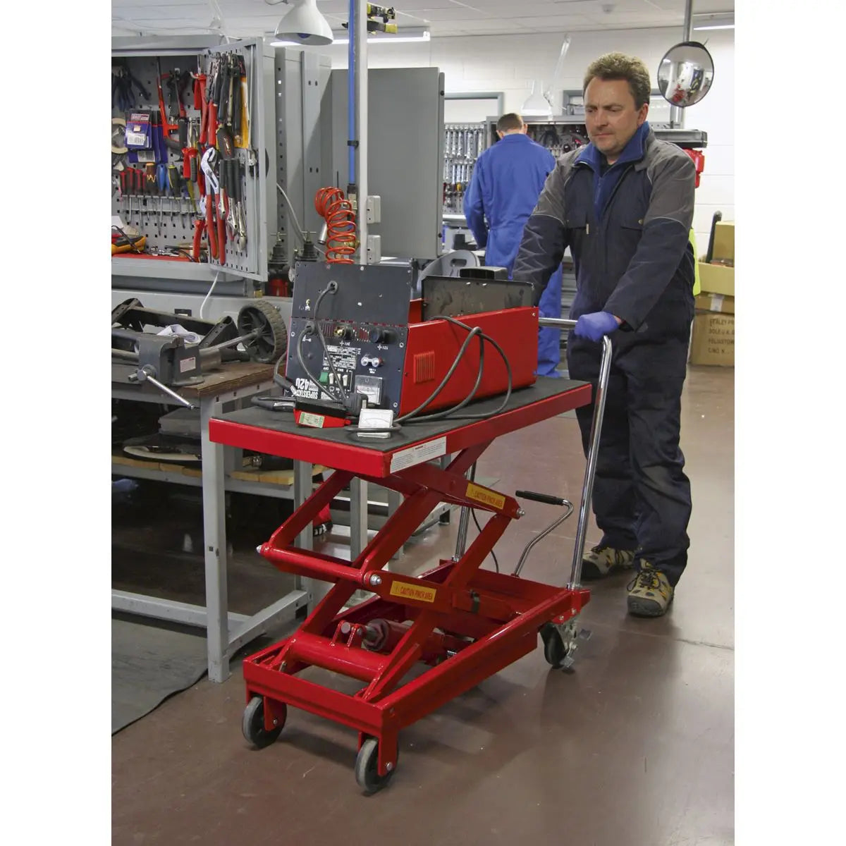 Sealey Hydraulic Scissor Lift Platform Table 300kg 